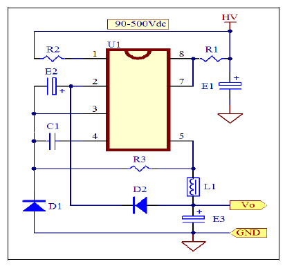 220v轉12v-220v轉5v電路圖-高耐壓IC，電源模塊